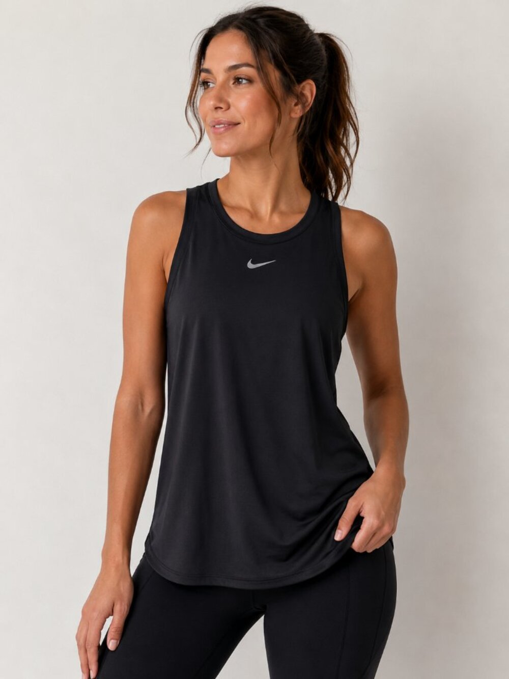 Nike Dri-FIT Black Sleeveless Athletic Tank Top Women’s Large